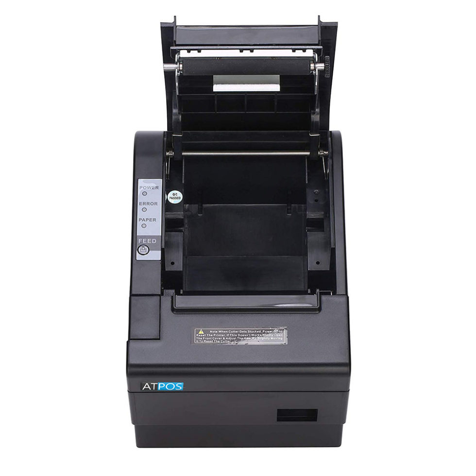 Atpos Hl 58 80mm 3 Inch High Speed Thermal Receipt Printer Usblan Auto Cutter Atpos 9461