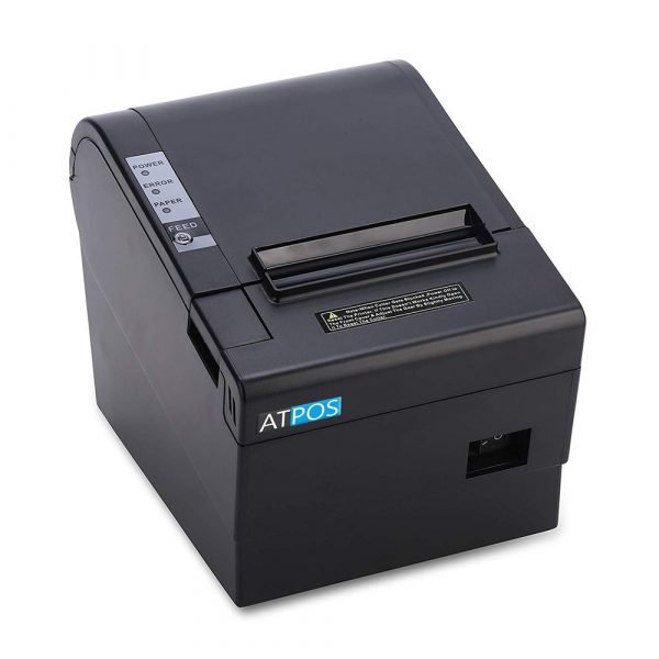 Atpos Hl 58 80mm 3 Inch High Speed Thermal Receipt Printer Usblan Auto Cutter Atpos 6664