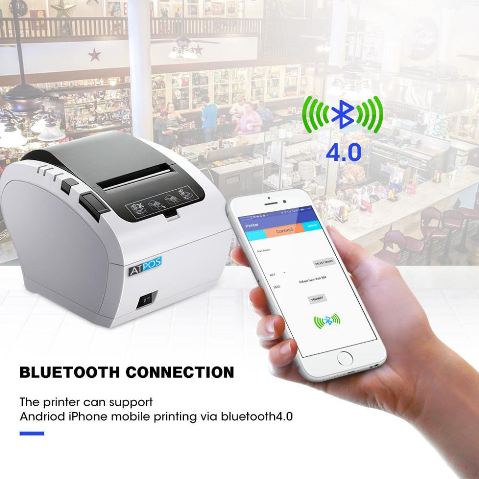 Bluetooth принтер. Блютуз принтер.