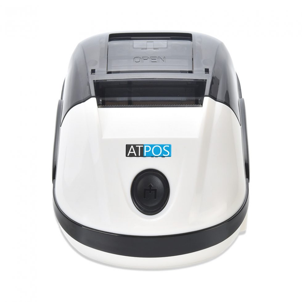 Atpos At E Bt Bluetooth Thermal Barcode Label Sticker Printer Mm Direct Thermal Atpos