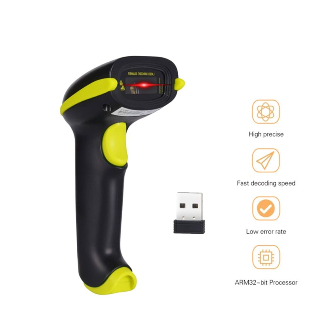 Atpos AT-5700D 2D 1D Handheld Barcode Scanner | USB | Wireless ...