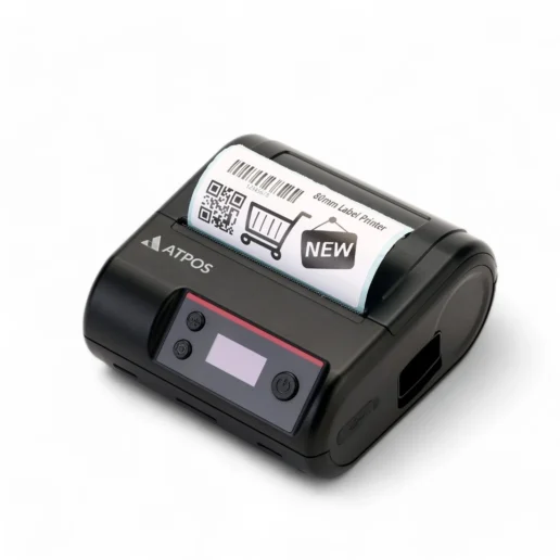 Atpos MD80 80mm 3-Inch Mobile Label Receipt Printer (Dual Mode) | USB+BT - Image 7